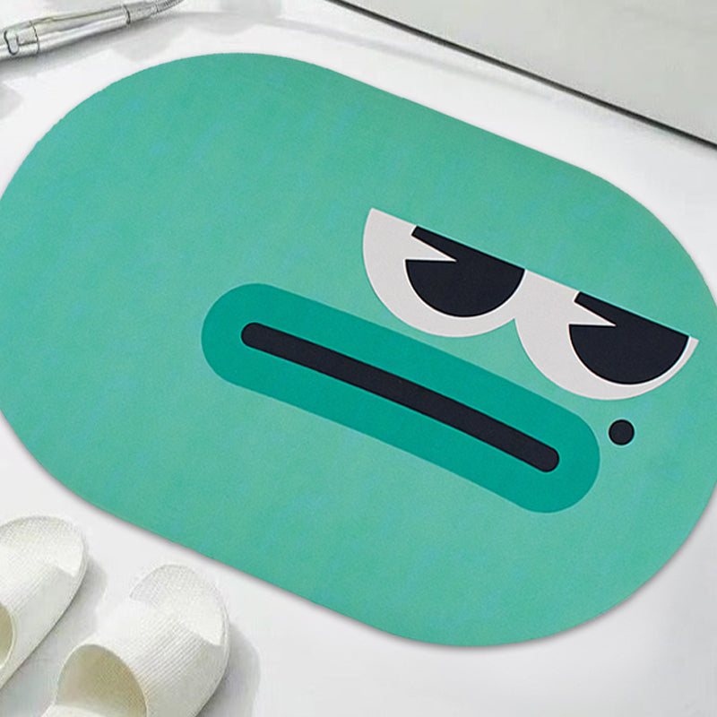 Ultimate Eyeroll Super Absorbent Anti Skid Bathroom Floor Mat