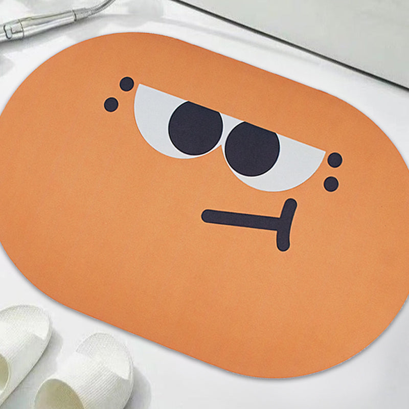 Deep In Thoughts Super Absorbent Anti Skid Bathroom Floor Mat Bathroom Mats June Trading   