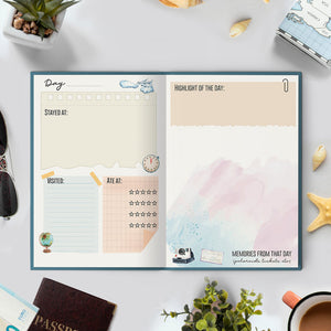 Explore & Get Lost - Travel Journal Long Journey (30 Days) Travel Journals June Trading   