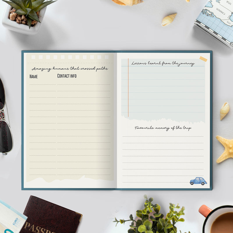 Explore Dream Discover - Travel Journal for Short Journey (15 Days) Travel Journals June Trading   