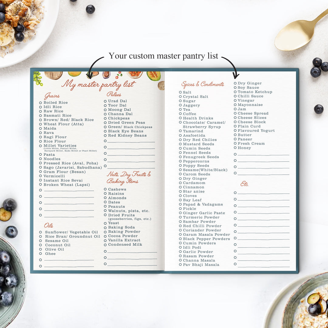 Good Food, Good Mood - Recipe Journal Recipe Journals The June Shop   
