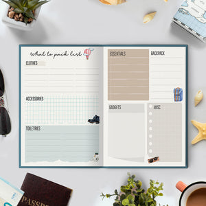 Explore & Get Lost - Travel Journal Long Journey (30 Days) Travel Journals June Trading   