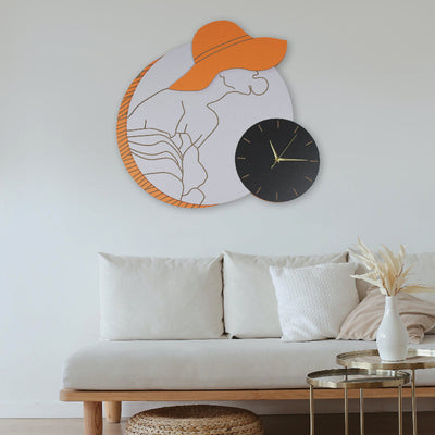 A Free Soul Artistic Wall Clock Wall Clocks The June Shop   