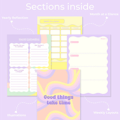 Undated Yearly Planner - This Is My Year
