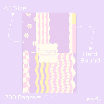 Undated Yearly Planner - Make Today Count