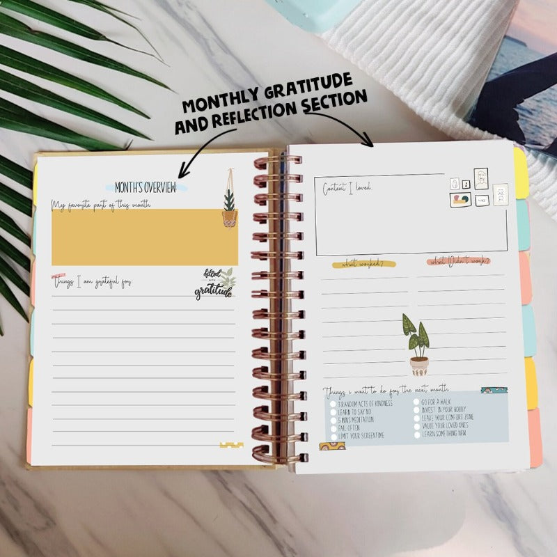 Undated Yearly Planner - Sassy Girl Undated Planners June Trading   