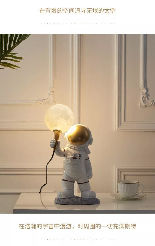 Astronaut Table Lamp- Standing Style Desk Lamps Coral Tree   