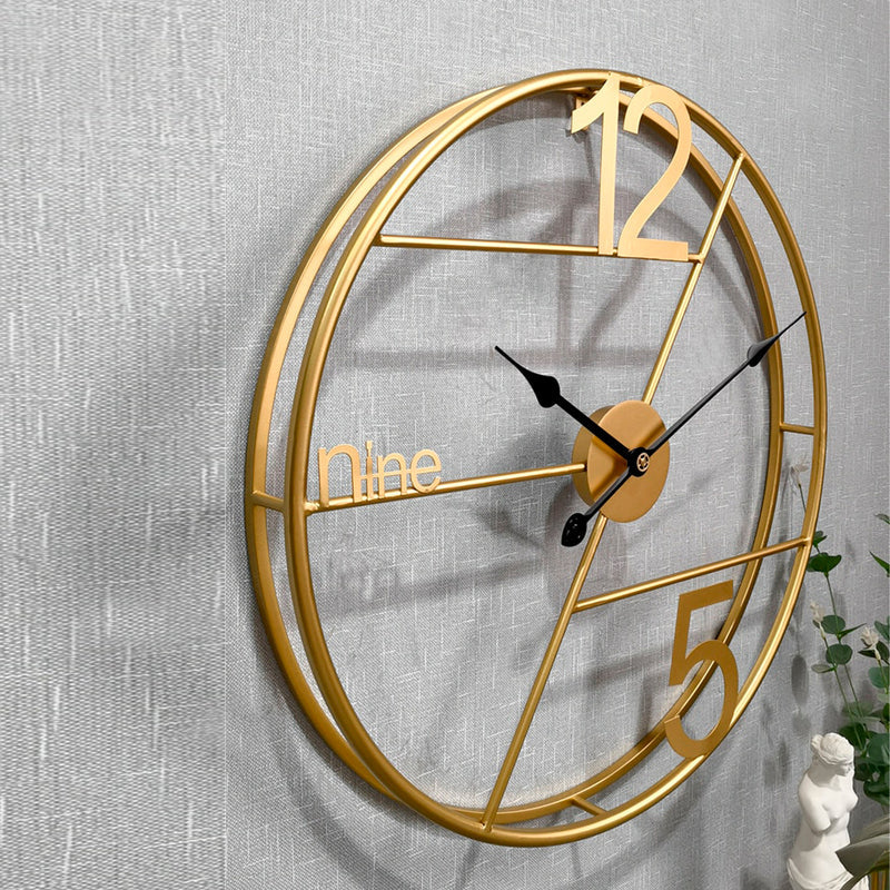 Modern Gold Wall Clock Wall Clocks June Trading   